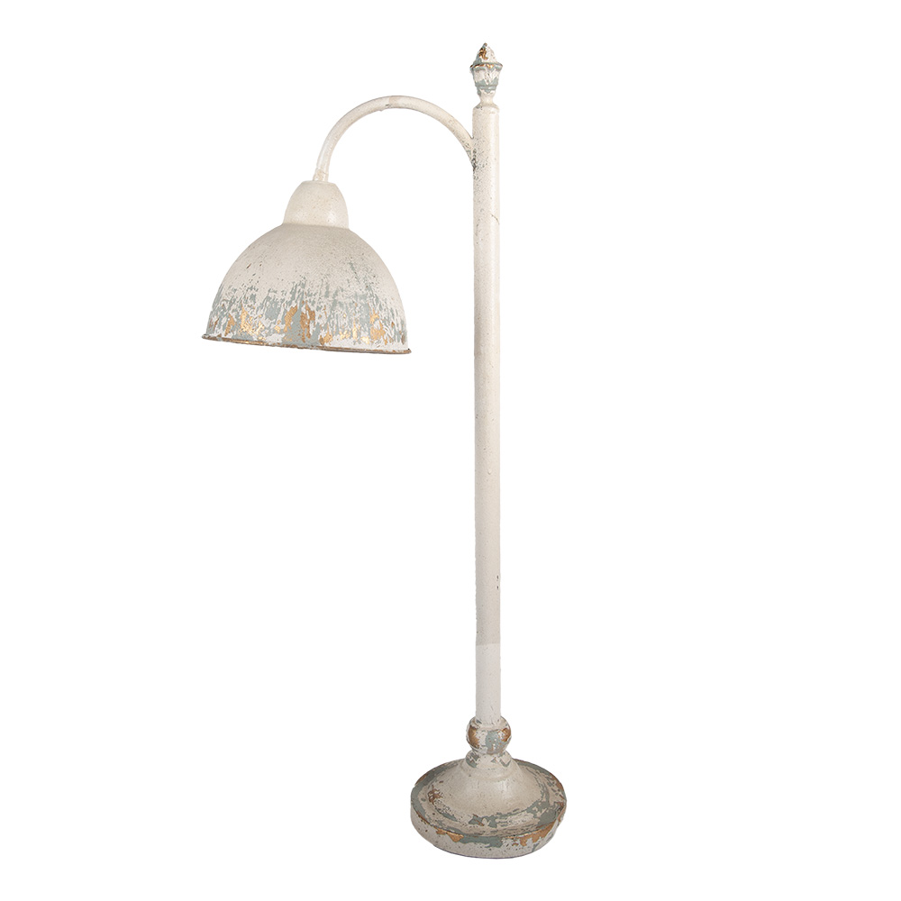 Clayre & Eef   | Tafellamp Beige Grijs 36x20x77 cm E27/max 1x60W | 5LMC0052