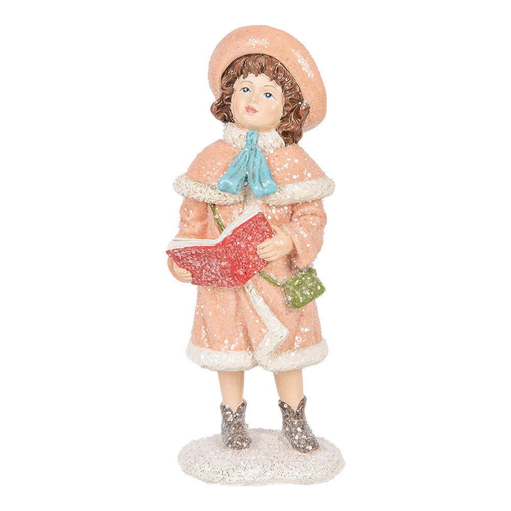 Clayre & Eef   | Decoratie Kind Blauw 7x8x18 cm | 6PR5688
