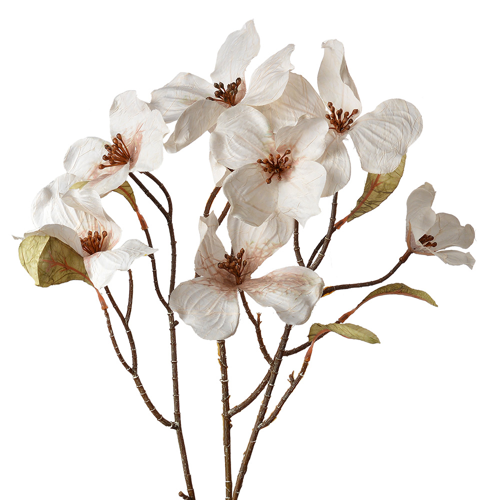 Clayre & Eef   | Kunstbloem Wit 12x8x72 cm | 5PL0113W
