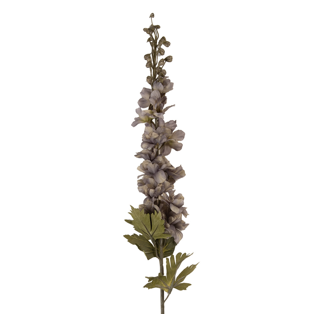 Clayre & Eef   | Decoratie tak met bloemen Blauw Groen 6x6x77 cm | 5PL0163BL