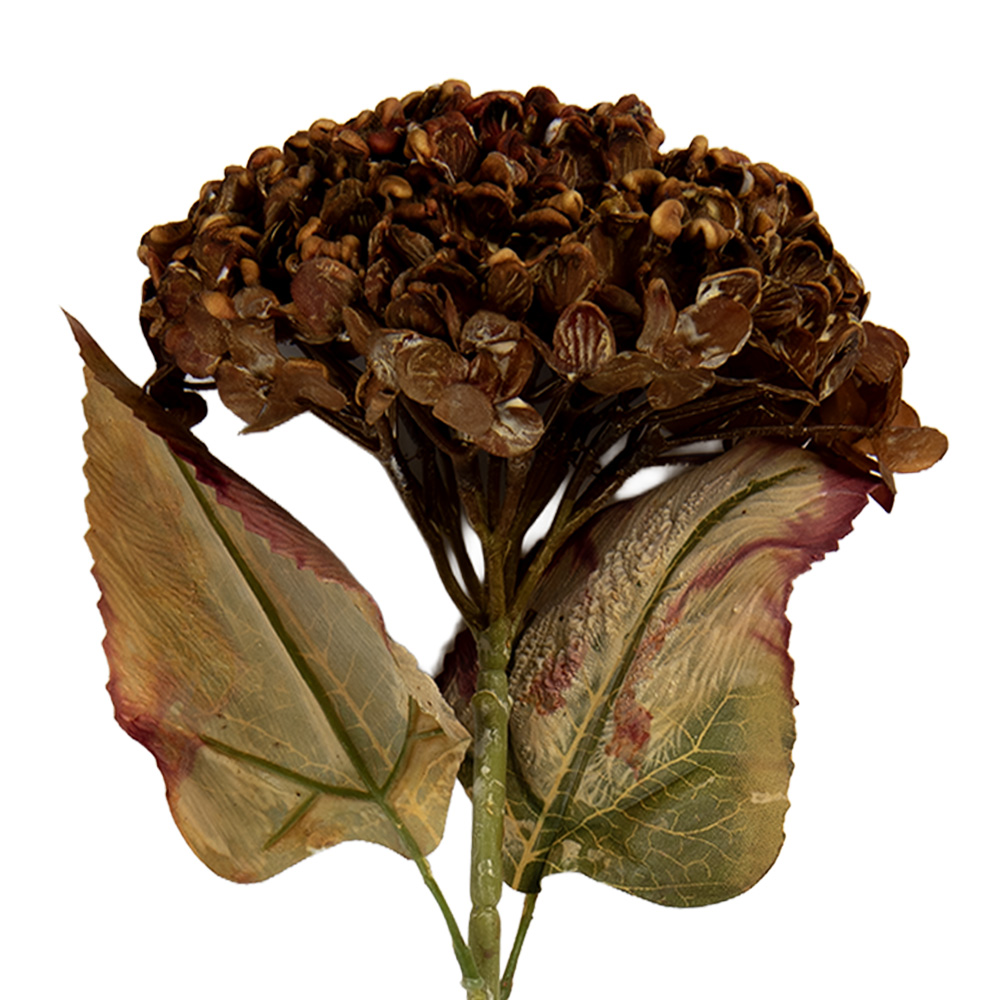 Clayre & Eef   | Decoratie tak met bloemen Bruin Groen 15x15x47 cm | 6PL0404CH
