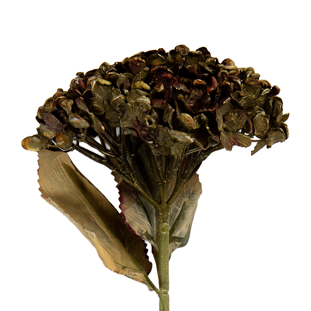 Clayre & Eef   | Decoratie tak met bloemen Groen 15x15x47 cm | 6PL0404GR