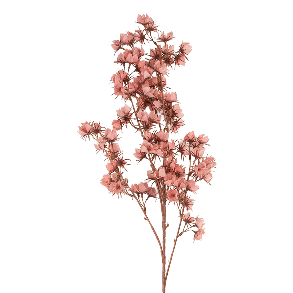 Clayre & Eef   | Kunstbloem Roze Bruin 10x10x86 cm | 5PL0201DP