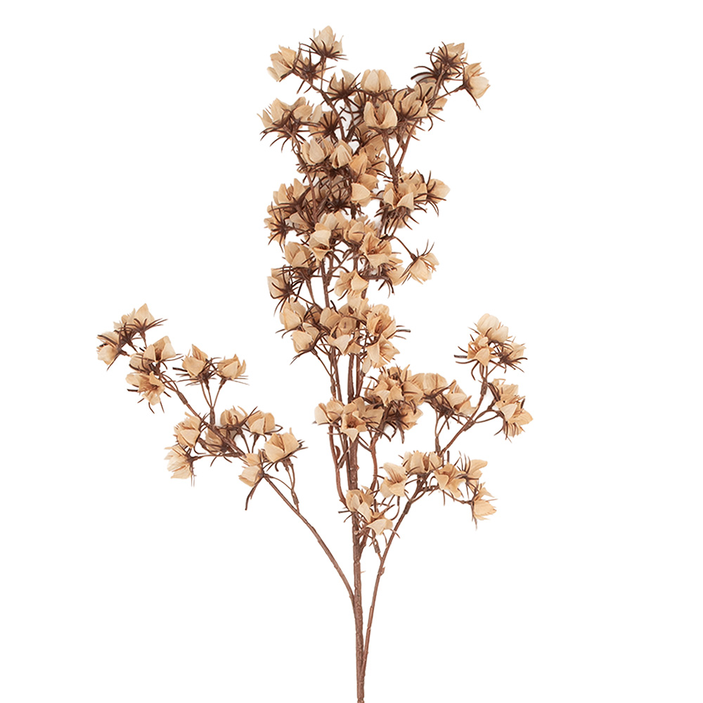 Clayre & Eef   | Kunstbloem Roze Bruin 10x10x86 cm | 5PL0201P