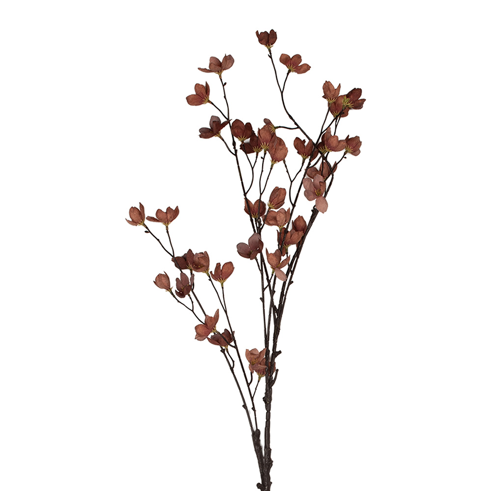 Clayre & Eef   | Kunstbloem Roze Bruin 8x8x110 cm | 5PL0202P