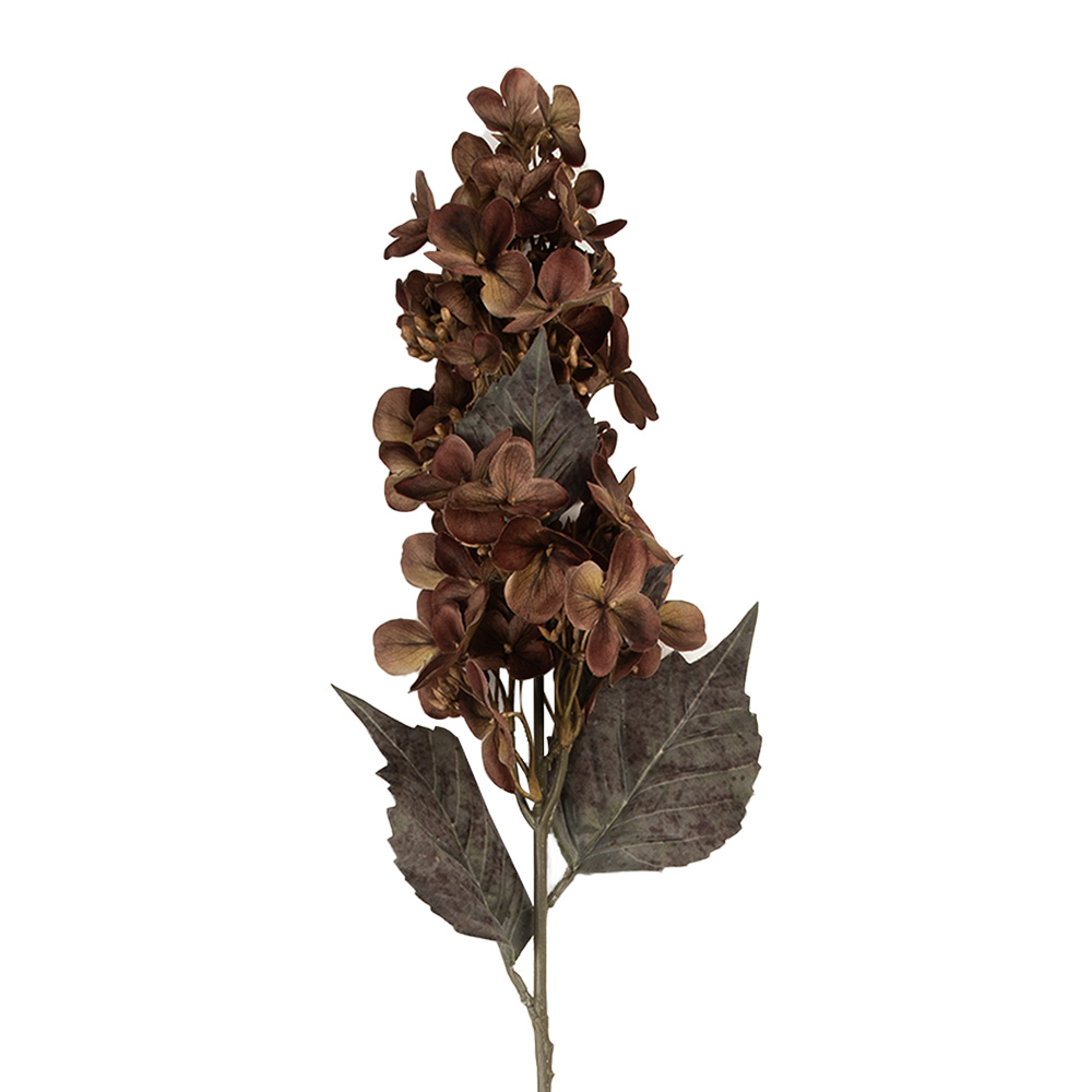 Clayre & Eef   | Decoratie tak met bloemen Bruin Groen 8x8x72 cm | 6PL0396CH