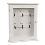 Clayre & Eef | Sleutelkastje Wit 25x7x31 cm | 6H0601 Clayre & Eef | Sleutelkastje Wit 25x7x31 cm | 6H0601