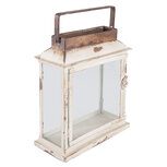 Clayre & Eef | Lantaarn Beige 25x12x30 cm | 6Y2589S Clayre & Eef | Lantaarn Beige 25x12x30 cm | 6Y2589S