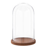 Clayre & Eef | Stolp Transparant ø 16x28 cm | 6GL1946 Clayre & Eef | Stolp Transparant ø 16x28 cm | 6GL1946
