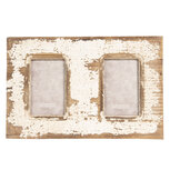 Clayre & Eef | Fotolijst Bruin 39x2x26 cm / 10x15 cm (2) | 2F0632 Clayre & Eef | Fotolijst Bruin 39x2x26 cm / 10x15 cm (2) | 2F0632