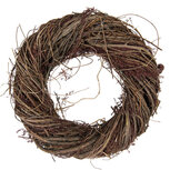 Decoratie krans ø 30*8 cm Multi | 6RO0479-30 | Clayre & Eef Decoratie krans ø 30*8 cm Multi | 6RO0479-30 | Clayre & Eef