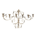 Clayre & Eef | Wandkandelaar Beige 82x15x48 cm | 50416 Clayre & Eef | Wandkandelaar Beige 82x15x48 cm | 50416