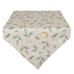Clayre & Eef | Tafelloper Beige, Groen 50x160 cm | LEL65 Clayre & Eef | Tafelloper Beige, Groen 50x160 cm | LEL65