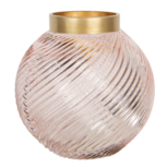 Vaas ø 15*15 cm Roze | 6GL2932P | Clayre & Eef Vaas ø 15*15 cm Roze | 6GL2932P | Clayre & Eef
