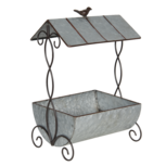 Clayre & Eef | Plantenstandaard Binnen Grijs 43x23x59 cm | 6Y4188 Clayre & Eef | Plantenstandaard Binnen Grijs 43x23x59 cm | 6Y4188