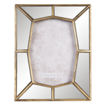 Clayre & Eef | Fotolijst Goudkleurig 19x2x24 cm / 13x18 cm | 2F0789 Clayre & Eef | Fotolijst Goudkleurig 19x2x24 cm / 13x18 cm | 2F0789