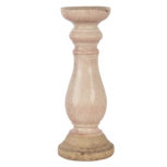 Clayre & Eef | Kandelaar Roze ø 14x36 cm | 6CE1268M Clayre & Eef | Kandelaar Roze ø 14x36 cm | 6CE1268M