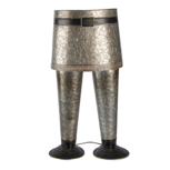 Clayre & Eef | Bloempot Binnen Broek Grijs 35x23x60 cm | 5Y0951 Clayre & Eef | Bloempot Binnen Broek Grijs 35x23x60 cm | 5Y0951