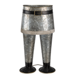 Clayre & Eef | Bloempot Binnen Broek Grijs 22x15x40 cm | 6Y4605 Clayre & Eef | Bloempot Binnen Broek Grijs 22x15x40 cm | 6Y4605