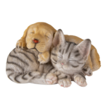 Clayre & Eef | Decoratie Beeld Kat en Hond 20x15x11 cm | 6PR3336 Clayre & Eef | Decoratie Beeld Kat en Hond 20x15x11 cm | 6PR3336