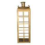 Clayre & Eef | Lantaarn Koperkleurig 17x17x60 cm | 5Y0916 Clayre & Eef | Lantaarn Koperkleurig 17x17x60 cm | 5Y0916