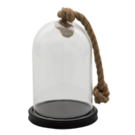 Clayre & Eef | Stolp Zwart ø 17x28 cm | 6GL3367 Clayre & Eef | Stolp Zwart ø 17x28 cm | 6GL3367
