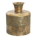 Clayre & Eef | Vaas Koperkleurig ø 21x25 cm | 6Y4516 Clayre & Eef | Vaas Koperkleurig ø 21x25 cm | 6Y4516