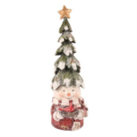 Decoratie sneeuwpop met kerstboom op zijn hoofd 22 cm | Dutch Style | 11264850 Decoratie sneeuwpop met kerstboom op zijn hoofd 22 cm | Dutch Style | 11264850