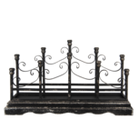 Clayre & Eef | Kandelaar Zwart 79x18x46 cm | 5Y0952 Clayre & Eef | Kandelaar Zwart 79x18x46 cm | 5Y0952