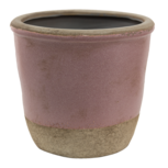 Clayre & Eef | Bloempot Binnen Roze, Beige ø 19x19 cm | 6CE1380XL Clayre & Eef | Bloempot Binnen Roze, Beige ø 19x19 cm | 6CE1380XL