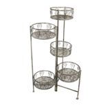 Clayre & Eef | Plantenstandaard binnen Grijs 73x23x90 cm | 5Y0980 Clayre & Eef | Plantenstandaard binnen Grijs 73x23x90 cm | 5Y0980