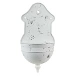 Clayre & Eef | Plantenhanger Binnen Wit, Grijs 24x10x47 cm | 6Y4784 Clayre & Eef | Plantenhanger Binnen Wit, Grijs 24x10x47 cm | 6Y4784