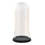 Clayre & Eef | Stolp Transparant ø 17x26 cm | 6GL3472 Clayre & Eef | Stolp Transparant ø 17x26 cm | 6GL3472