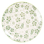 Clayre & Eef | Servies Dinerbord Groen ø 26 cm | 6CEFP0049 Clayre & Eef | Servies Dinerbord Groen ø 26 cm | 6CEFP0049