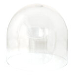 Clayre & Eef | Stolp Transparant ø 23x22 cm | 6GL3548 Clayre & Eef | Stolp Transparant ø 23x22 cm | 6GL3548