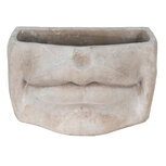 Clayre & Eef | Bloempot Binnen Mond Grijs 26x16x16 cm | 6TE0389L Clayre & Eef | Bloempot Binnen Mond Grijs 26x16x16 cm | 6TE0389L