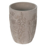 Clayre & Eef | Bloempot Binnen Grijs, Beige ø 18x25 cm | 6TE0405L Clayre & Eef | Bloempot Binnen Grijs, Beige ø 18x25 cm | 6TE0405L