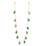 Clayre & Eef | Decoratie Hanger Groen, Bruin 190x5x8 cm | 6GL3705 Clayre & Eef | Decoratie Hanger Groen, Bruin 190x5x8 cm | 6GL3705