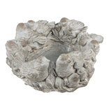 Clayre & Eef | Bloempot Grijs ø 27x12 cm | 6TE0407 Clayre & Eef | Bloempot Grijs ø 27x12 cm | 6TE0407