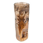Clayre & Eef | Vazen glas Bruin ø 8x20 cm | 6GL4094 Clayre & Eef | Vazen glas Bruin ø 8x20 cm | 6GL4094