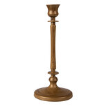 Clayre & Eef | Kandelaar Goudkleurig ø 11x24 cm | 6Y5375 Clayre & Eef | Kandelaar Goudkleurig ø 11x24 cm | 6Y5375