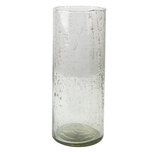 Clayre & Eef | Vazen glas Transparant ø 10x25 cm | 6GL4296 Clayre & Eef | Vazen glas Transparant ø 10x25 cm | 6GL4296