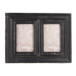 Clayre & Eef | Fotolijst Zwart 35x2x26 cm / 10x15 cm (2) | 2F0949 Clayre & Eef | Fotolijst Zwart 35x2x26 cm / 10x15 cm (2) | 2F0949