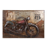 Clayre & Eef | Wanddecoratie Bruin 60x4x40 cm | 5WA0189 Clayre & Eef | Wanddecoratie Bruin 60x4x40 cm | 5WA0189