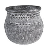 Clayre & Eef | Bloempot Grijs ø 32x29 cm | 6TE0468L Clayre & Eef | Bloempot Grijs ø 32x29 cm | 6TE0468L