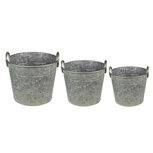Clayre & Eef | Planthouder Groen ø 32x25 / ø 29x23 / ø 26x21 cm | 6Y4878 Clayre & Eef | Planthouder Groen ø 32x25 / ø 29x23 / ø 26x21 cm | 6Y4878