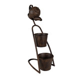 Clayre & Eef | Planthouder Bruin 32x20x62 cm | 5Y1159 Clayre & Eef | Planthouder Bruin 32x20x62 cm | 5Y1159