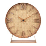 Clayre & Eef | Staande klok Bruin 20x6x24 cm / 1xAA | 6KL0782 Clayre & Eef | Staande klok Bruin 20x6x24 cm / 1xAA | 6KL0782