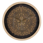 Clayre & Eef | Wandklok Zwart ø 50x6 cm / 1xAA | 6KL0793 Clayre & Eef | Wandklok Zwart ø 50x6 cm / 1xAA | 6KL0793