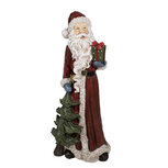 Clayre & Eef | Kerstdecoratie Beeld Rood, Wit 45x33x104 cm | 5PR0121 Clayre & Eef | Kerstdecoratie Beeld Rood, Wit 45x33x104 cm | 5PR0121
